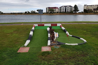 Crazy Golf at Mooragh Park in Ramsey on the Isle of Man