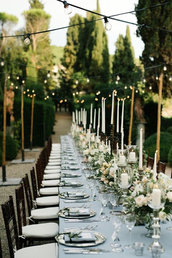 Alfresco Tuscan soiree Wedding Planner