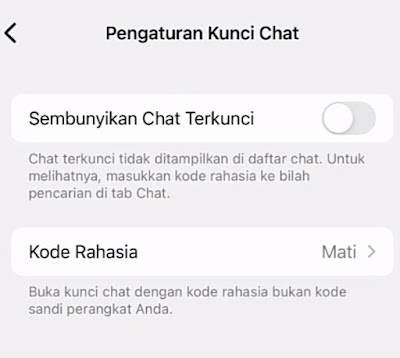 Cara Kunci WA