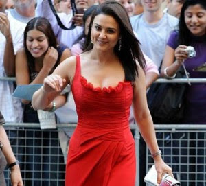 Bollywood Actresses in Red Dress 