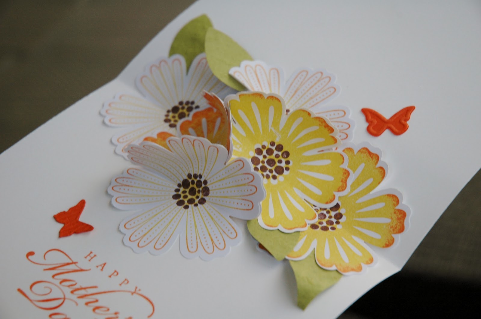 In My (Pink) Craft Room: Pop Up Flower How to