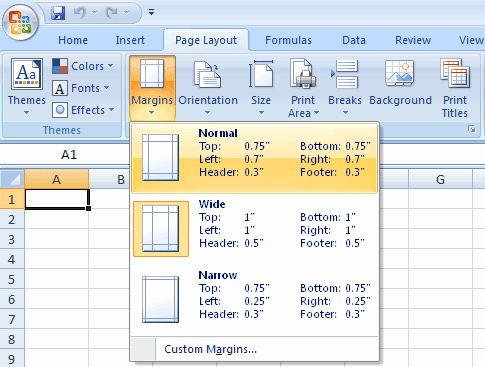 Mengganti ukuran ruler margin/measurements unit dari inch 