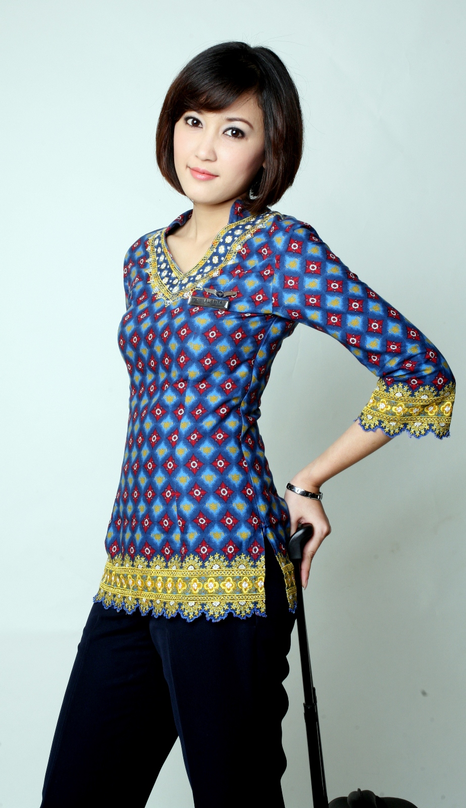 20 Model  Baju  Batik  Pramugari 2019 1000 Model  Baju  