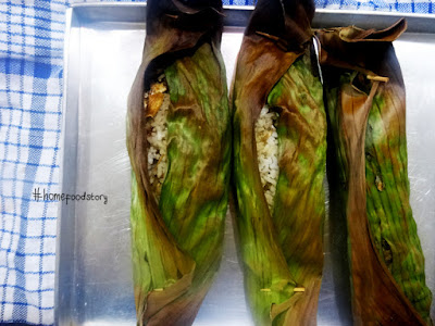 Shrimp Paste and Anchovies Baked Rice || homefoodstory.blogspot.com