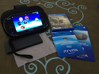 PS Vita Game Card Case, Cleaning Cloth, Uncharted, Memory Card