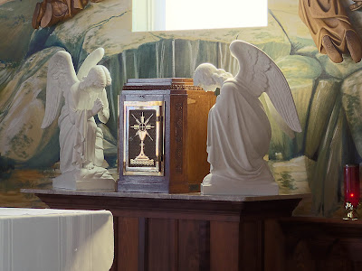 Saint James Roman Catholic Church, in Catawissa, Missouri, USA - tabernacle