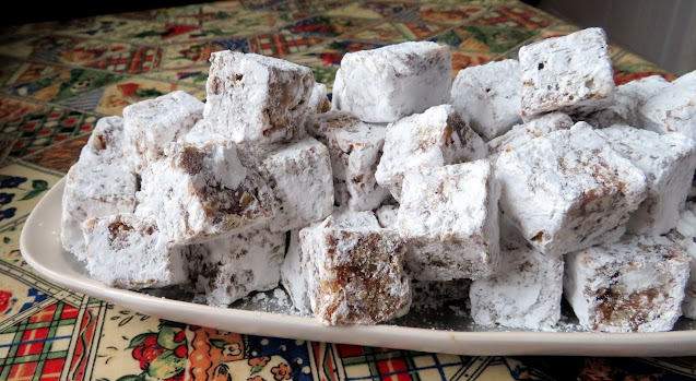 Sugared Date Squares