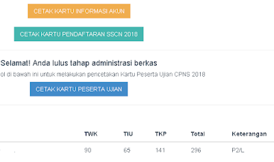 cara mengetahui dan mengcek hasil SKD CPNS lolos tidaknya ke SKB dan mencetak ulang kartu peserta ujian jika hilang