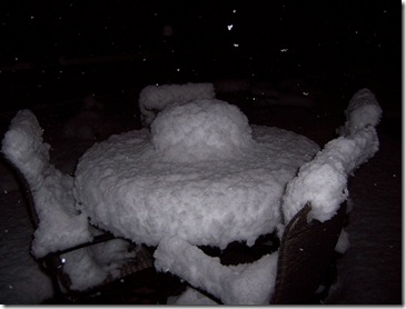 patio table and chairs