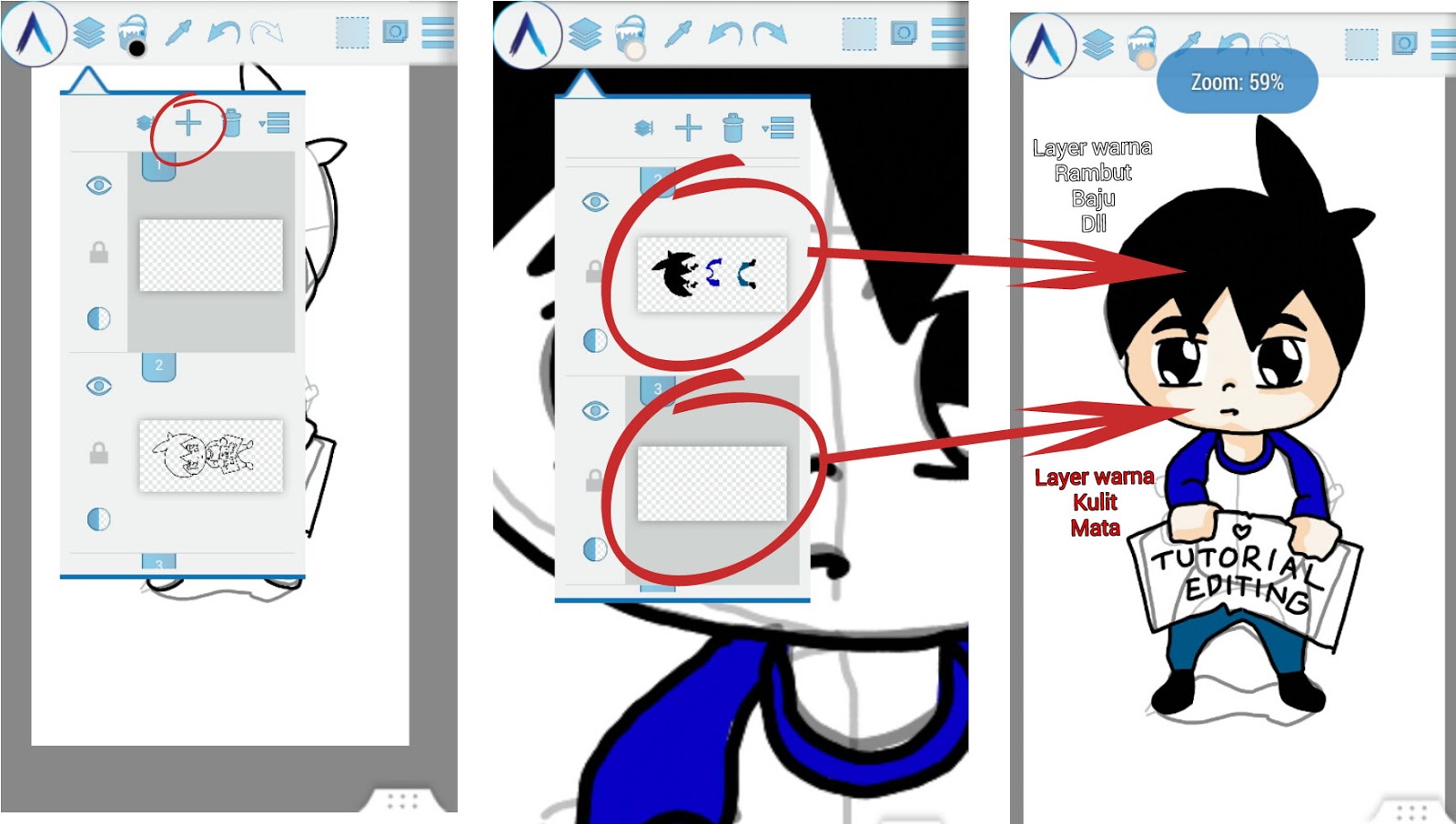 Cara Membuat Karakter Kartun Di Android