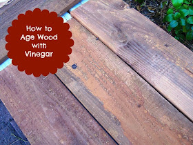 How to Age Wood with Vinegar by 504 Main