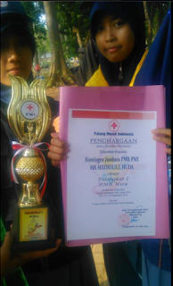 MMH Pucakwangi Juara Umum perlombaan Jumbara PMR PMI Tingkat SMA/MA/SMK Se-Kabupaten Pati di Buper Regaloh