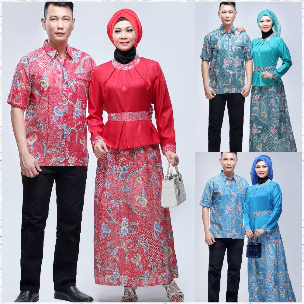 Model Baju Batik Gamis  Seri Diva Couple  Batik Bagoes Solo