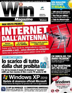 Win Magazine 193 - Luglio 2014 | ISSN 1128-5923 | TRUE PDF | Mensile | Internet | Tecnologia | Programmazione
É la rivista di informatica e tecnologia più venduta in Italia. Win Magazine è un progetto editoriale vincente, unico e irripetibile all'interno del mercato editoriale dedicato all'information technology. Contenuti pratici e capaci di stimolare un utilizzo creativo del computer e della tecnologia, un continuo scambio di idee tra redazione e lettori, allegati software e cartacei sempre di qualità: questi i punti di forza della rivista, che ogni mese si rivolge ad un pubblico vasto e in continua crescita. Win Magazine è ricca di idee e progetti, tutti gli argomenti vengono affrontati e spiegati in maniera autorevole, ma con un linguaggio chiaro e accessibile.