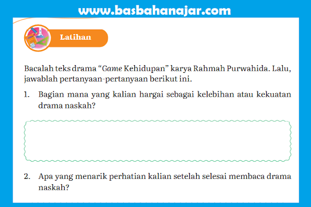 Kunci Jawaban Bahasa Indonesia Kelas 11 Halaman 218 Latihan Bab 7
