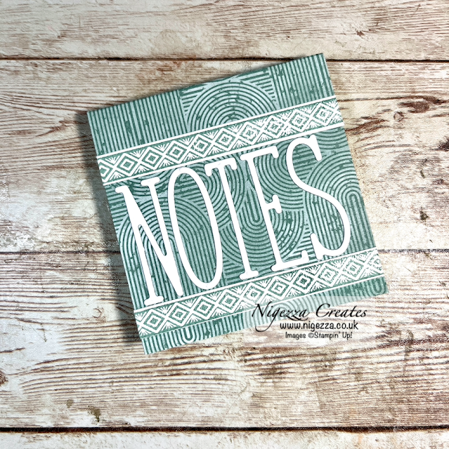 Ink Stamp Share March Showcase Blog Hop - Quick Easy Post It Note Pad Cover