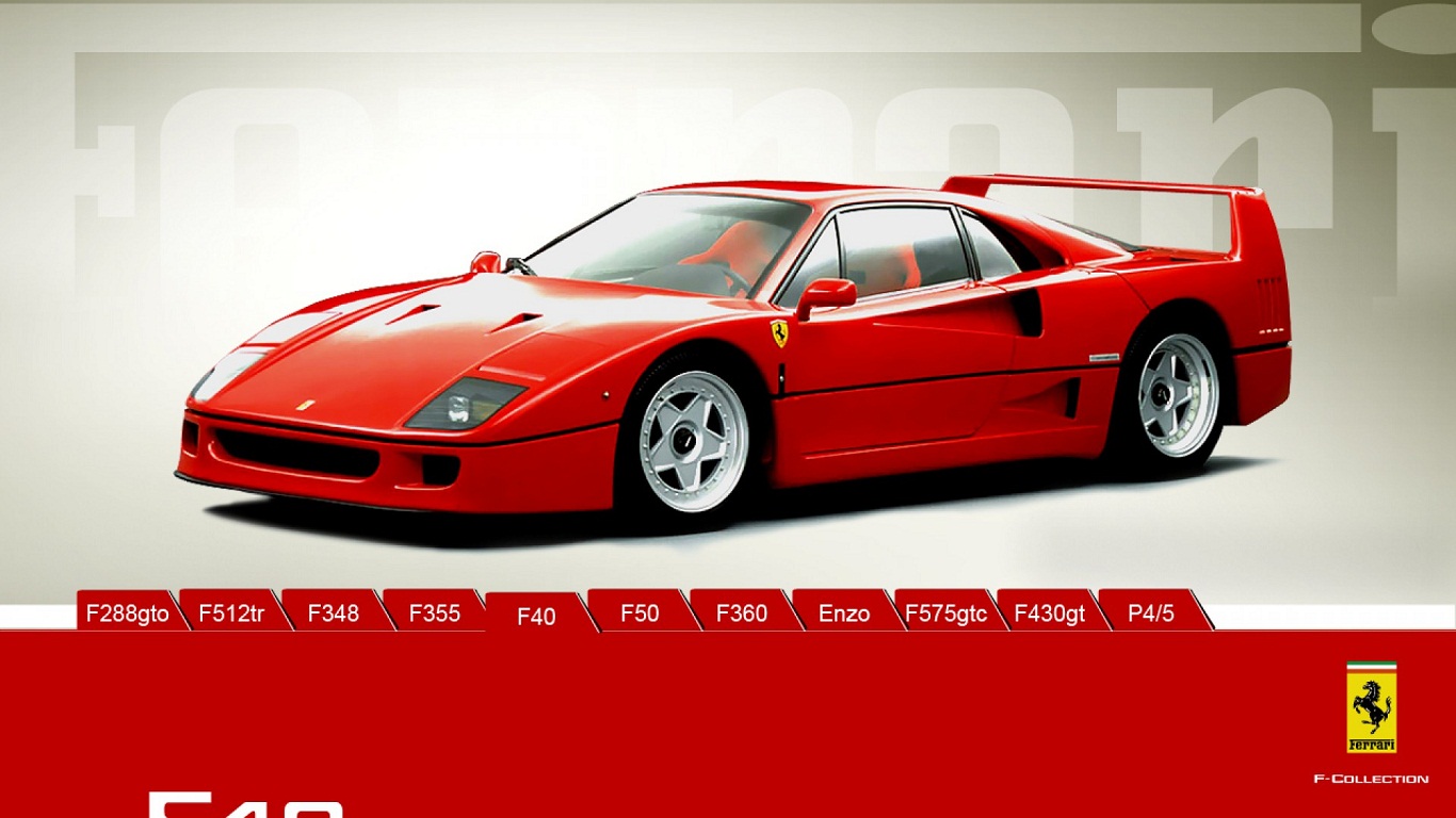 Ferrari F40 HD Wall Wallpapers HD Wall Wallpapers