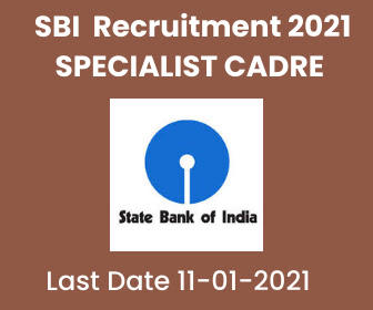  SBI BANK RECRUITMENT 2021