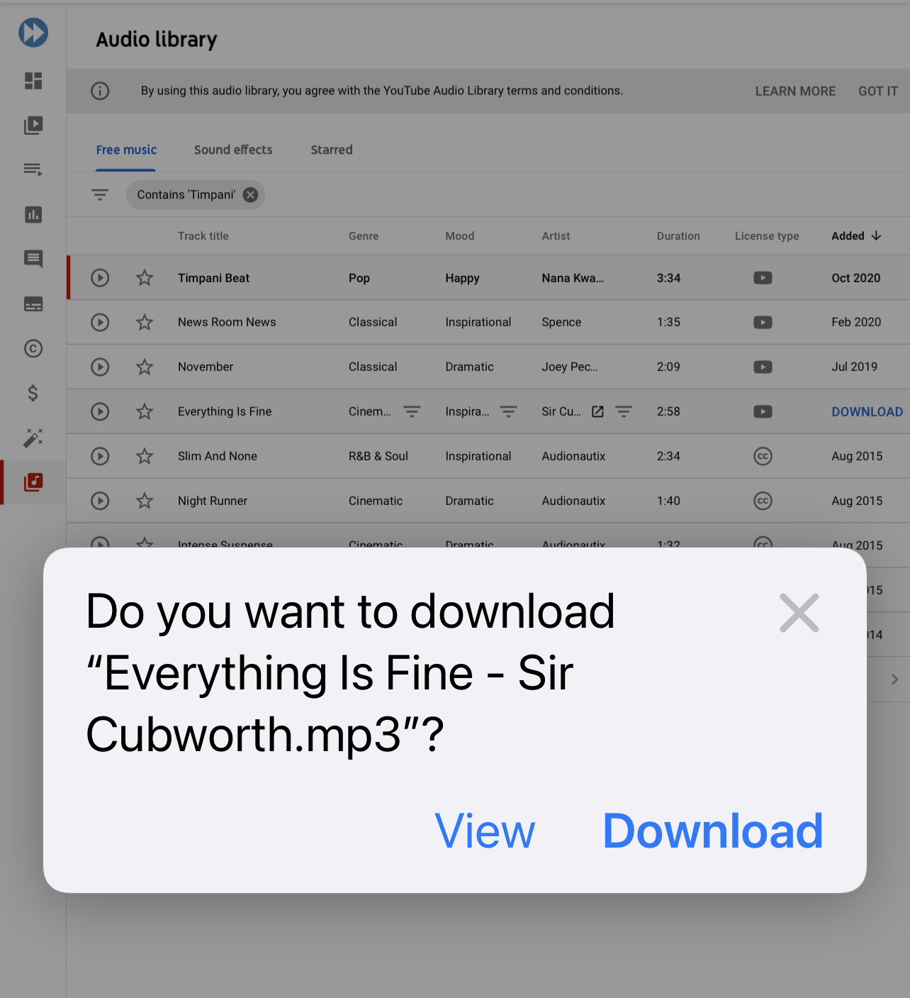 Download Songs In Iphone From Internet Youtube Audio Library To Capcut