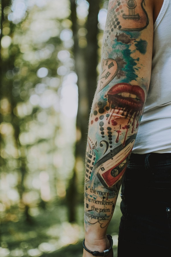 Awesome Full Sleeve Tattoo