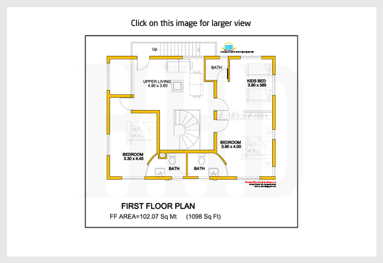 First floor plan