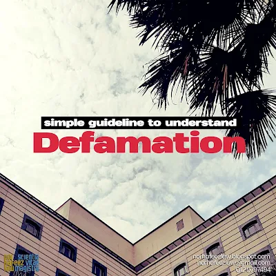 simple guideline to understanding defamation in malaysia