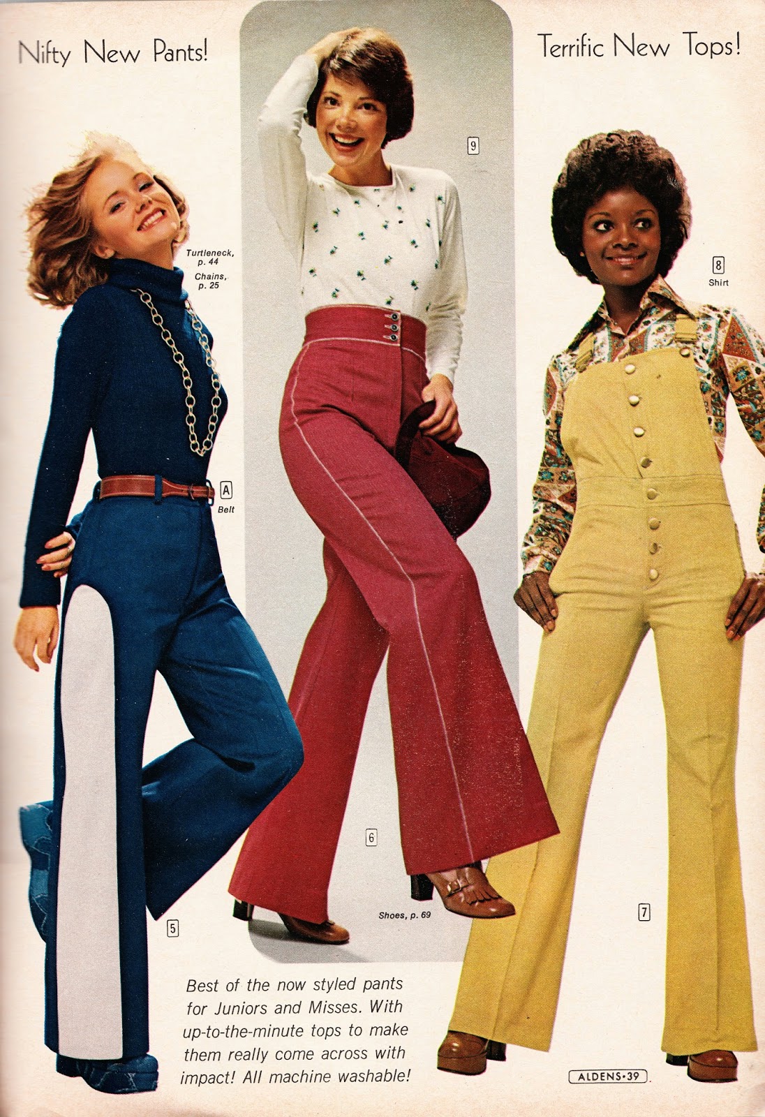 Kathy Loghry Blogspot: That's So 70s - High Rise Pants (Part 3