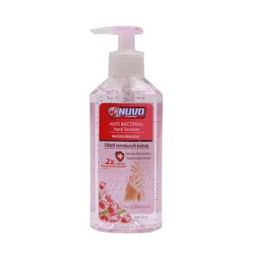 Nuvo Hand Sanitizer pembersih tangan bentuk gel