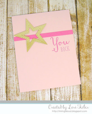 You Rock card-designed by Lori Tecler/Inking Aloud-stamps from SugarPea Designs