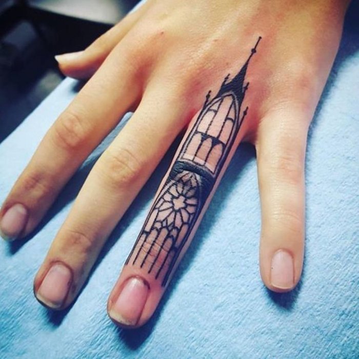 tatuajes de arquitectura