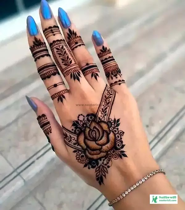 New Mehndi Designs Images - New Mehndi Designs for Eid 2023 - New Mehndi Designs for Eid - New Mehndi designs for Eid - NeotericIT.com - Image no 4