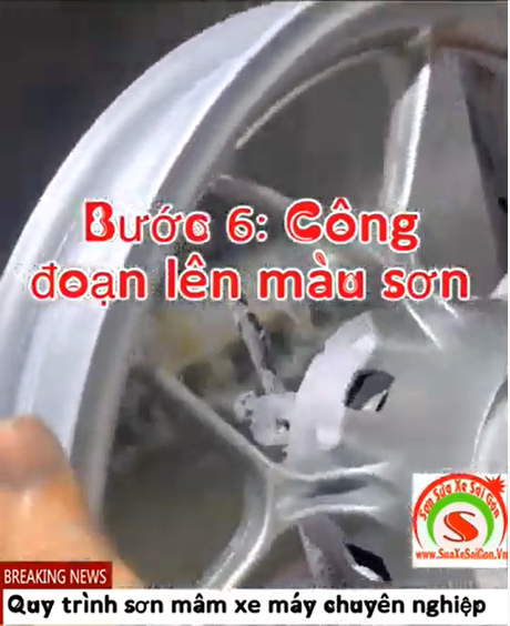 CẦN ĐỊA CHỈ SƠN XE MÁY CHUYÊN NGHIỆP - SƠN MÂM XE MÁY TRONG NGÀY