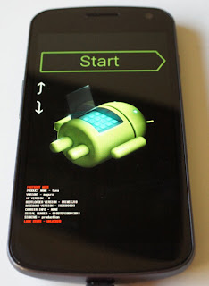 galaxy nexus unlock bootloader process