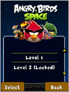 لعبة الطيور الغاضبة   Angry Birds space جافا