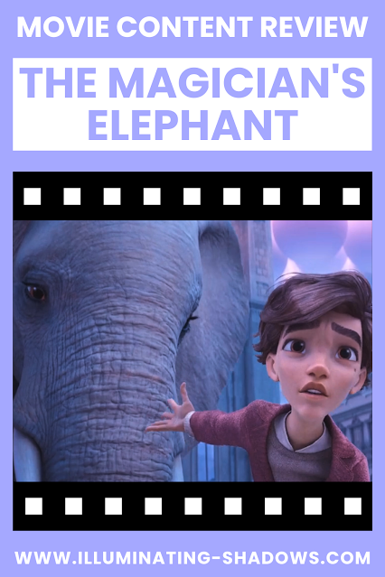 The Magician's Elephant - Movie Content Review - Picture of Peter and the elephant