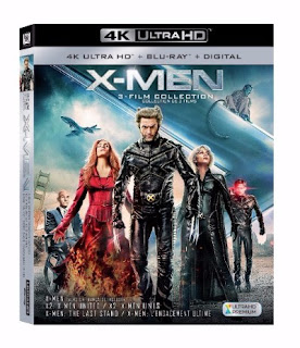 Fox X-Men Trilogy Evolution 4k Ultra HD and Blu-ray