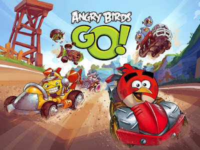 Salah satu game burung pemarah yang sangat populer buatan dari develover ternama  Angry Bird Go apk + obb