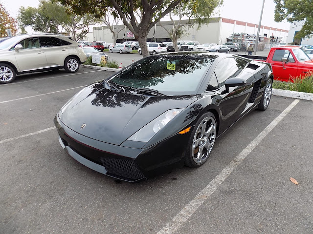 2005 Lamborghini Gallardo after body repairs & paint at Almost Everything Auto Body.