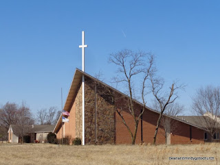 nifty roof on an Arkansas church