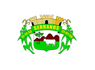 Bandeira de Serranos MG