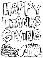 Happy Thanksgiving Free Printable Kids Coloring Pages