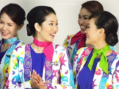 Bangkok Airline, Bangkok Airways, Bangkok Air Hostess