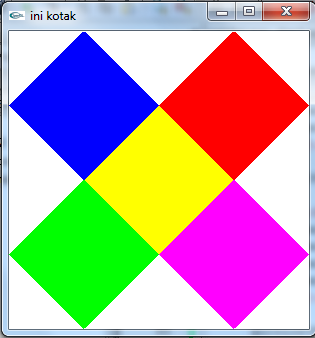 membuat projek openGL C atau c itu mudah box colorfull 