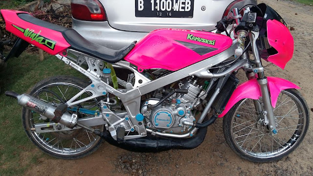 Modifikasi Ninja R Pink Keren Lucu By Medi