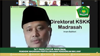 Inilah Arah Kebijakan Direktorat KSKK Madrasah pada Pendidikan Inklusif