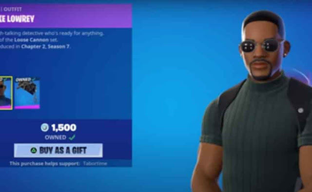 Will Smith Fortnite Character