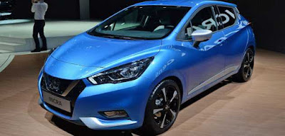 Nissan Micra 2017 blue image