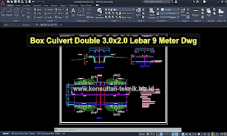 Gambar-Double-Box-Culvert-3x2-Dwg-Autocad-01