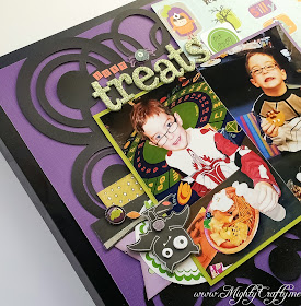Layout for Sketch #52 from Sketch 'N Scrap -- Just Treats -- www.MightyCrafty.me