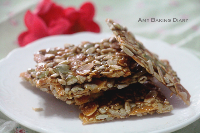 Amy Baking Diary Nutty Florentine Cookies